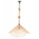 ΦΩΤΙΣΤΙΚΟ ΟΡΟΦΗΣ ΚΡΕΜΑΣΤΟ FB97878.02 RATTAN ΣΕ ΦΥΣΙΚΟ ΧΡΩΜΑ Φ58,5x31Yεκ