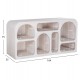ΜΠΟΥΦΕΣ FB99705 ΜΑΣΙΦ ΞΥΛΟ MANGO ΣΕ ΛΕΥΚΟ ΧΡΩΜΑ 165x35x75Yεκ.