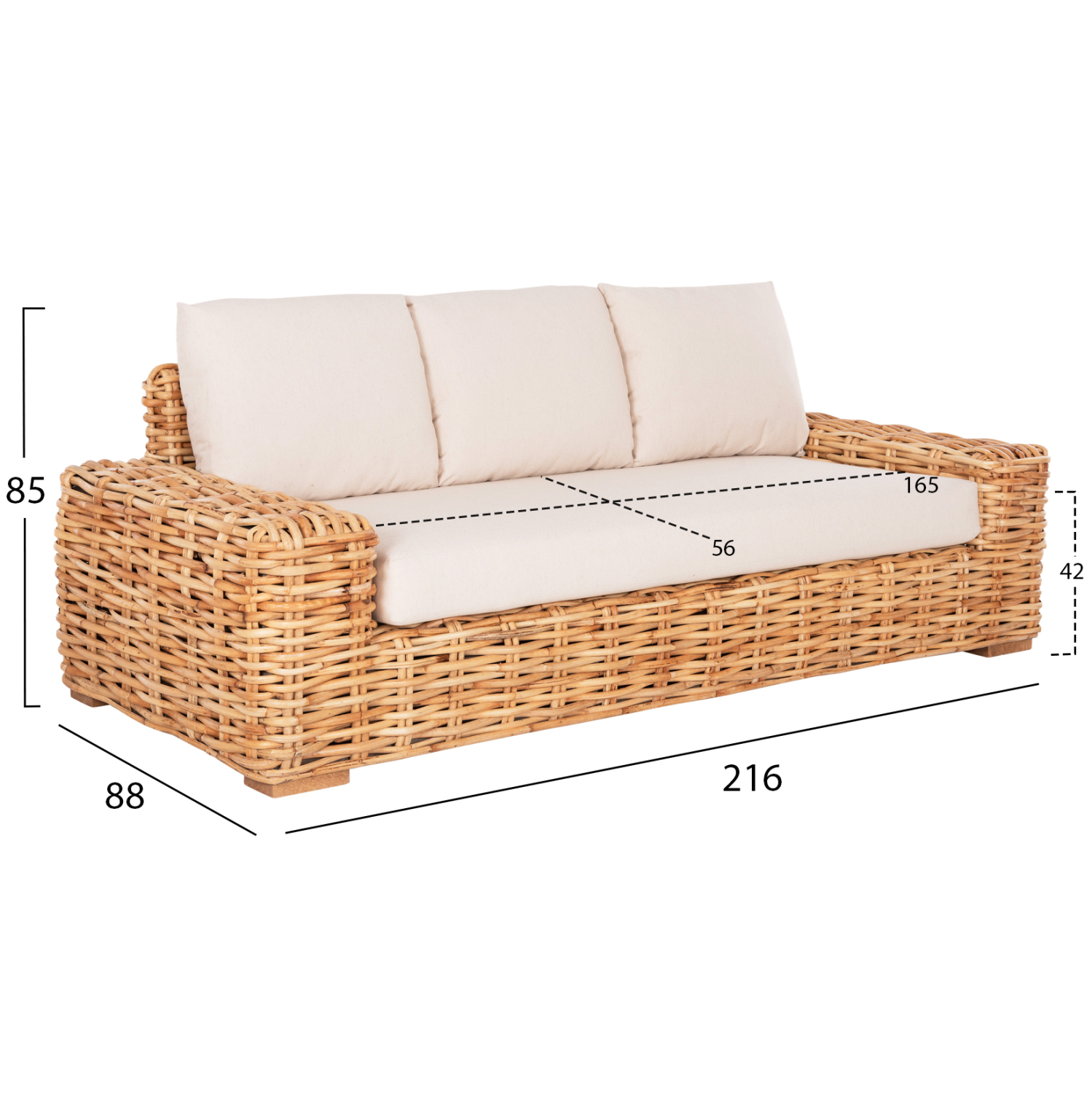ΣΕΤ ΣΑΛΟΝΙ ΕΞ.ΧΩΡΟΥ FB911941 3ΤΜΧ ΦΥΣΙΚΟ RATTAN-ΛΕΥΚΑ ΜΑΞΙΛΑΡΙΑ