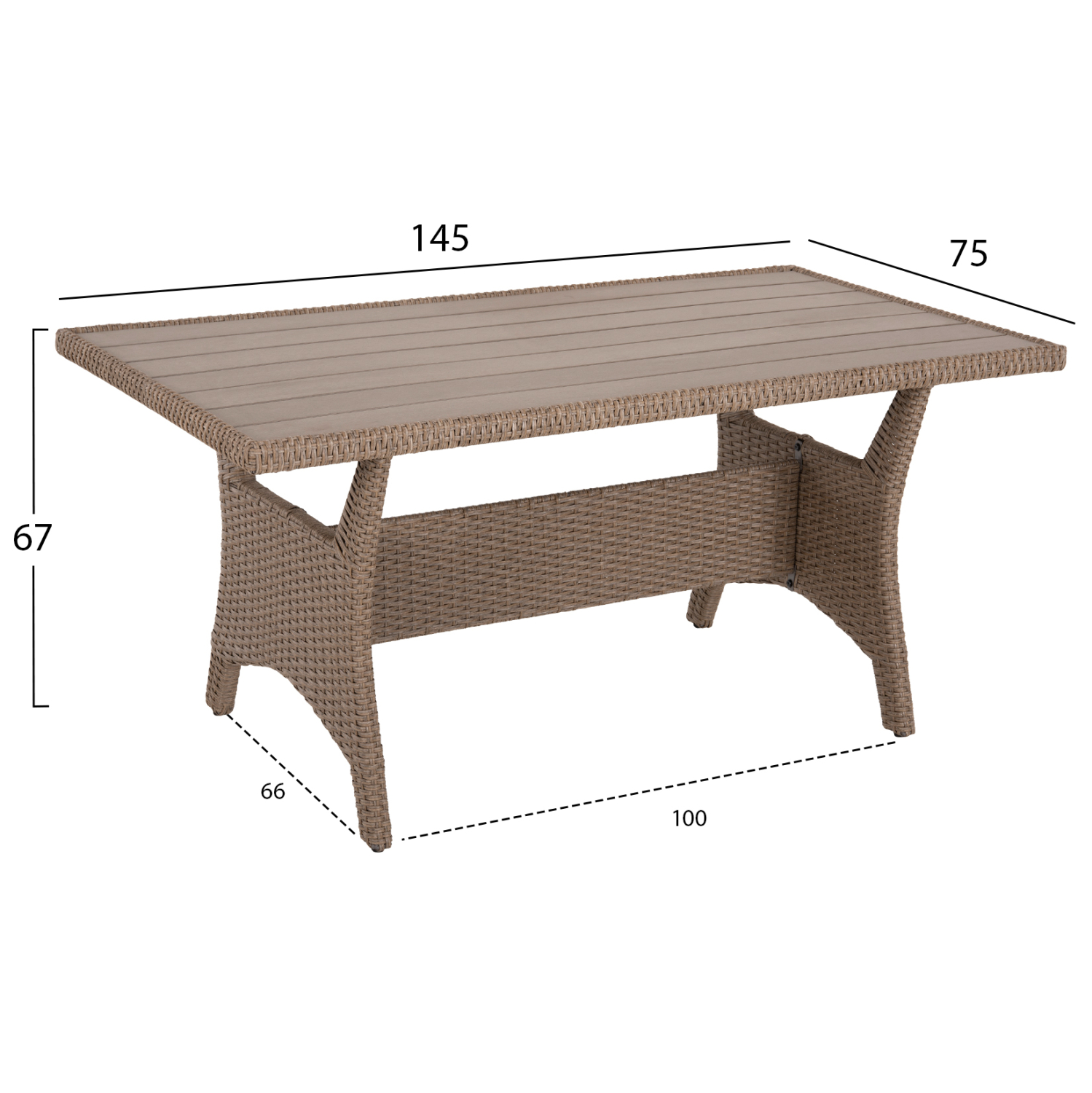 ΣΕΤ ΣΑΛΟΝΙ ΓΩΝΙΑ & ΤΡΑΠΕΖΙ FB96078.02 ΜΟΚΑ ΣΥΝΘ.RATTAN-ΜΑΞΙΛΑΡΙΑ-PS ΞΥΛΕΙΑ
