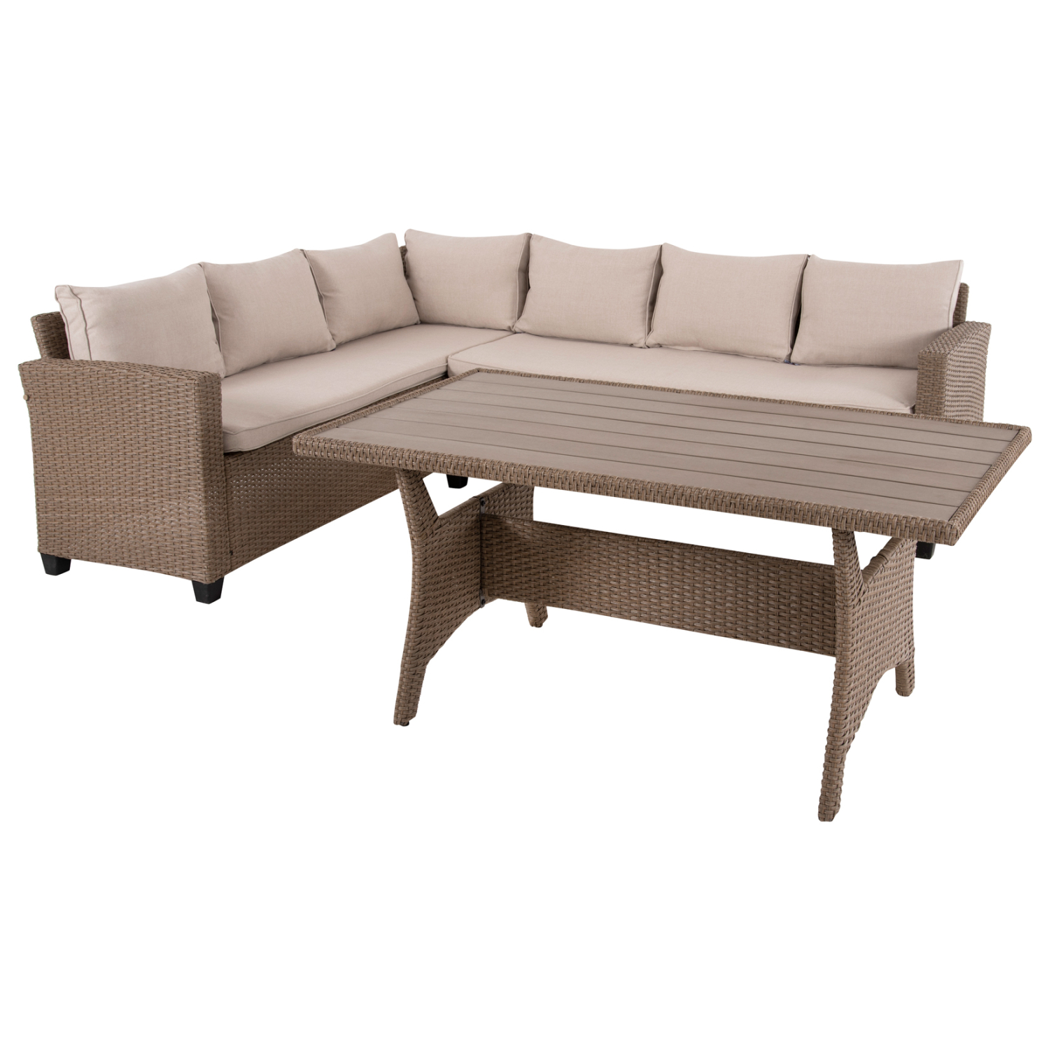 ΣΕΤ ΣΑΛΟΝΙ ΓΩΝΙΑ & ΤΡΑΠΕΖΙ FB96078.02 ΜΟΚΑ ΣΥΝΘ.RATTAN-ΜΑΞΙΛΑΡΙΑ-PS ΞΥΛΕΙΑ