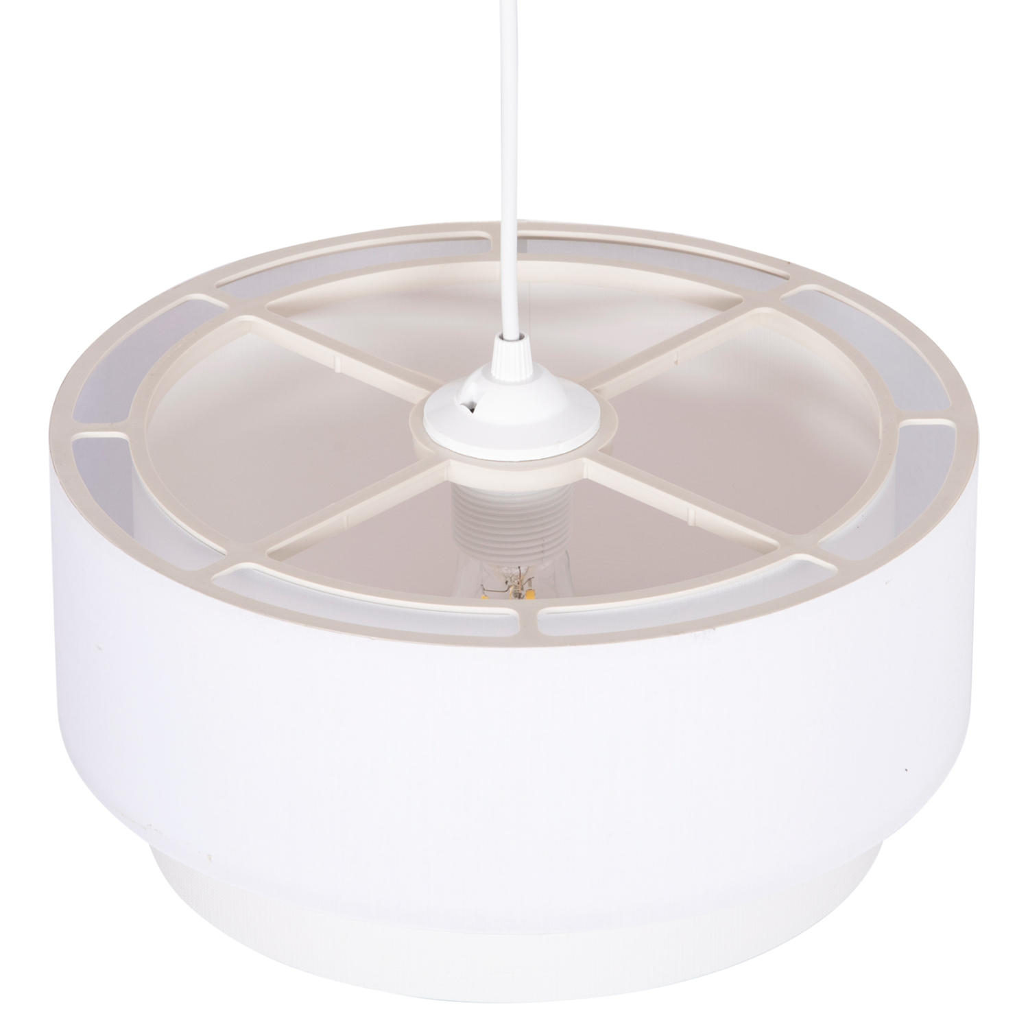 ΦΩΤΙΣΤΙΚΟ ΟΡΟΦΗΣ ΚΥΛΙΝΔΡΙΚΟ FB94707.01 PVC ΣΕ ΛΕΥΚΟ Φ30x70Υεκ.