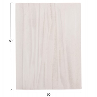 ΠΙΝΑΚΑΣ ΟΡΘΟΓΩΝΙΟΣ FB94518 MDF ΣΕ ΥΠΟΛΕΥΚΟ ΧΡΩΜΑ 60x4(πάχος)x80Υεκ.