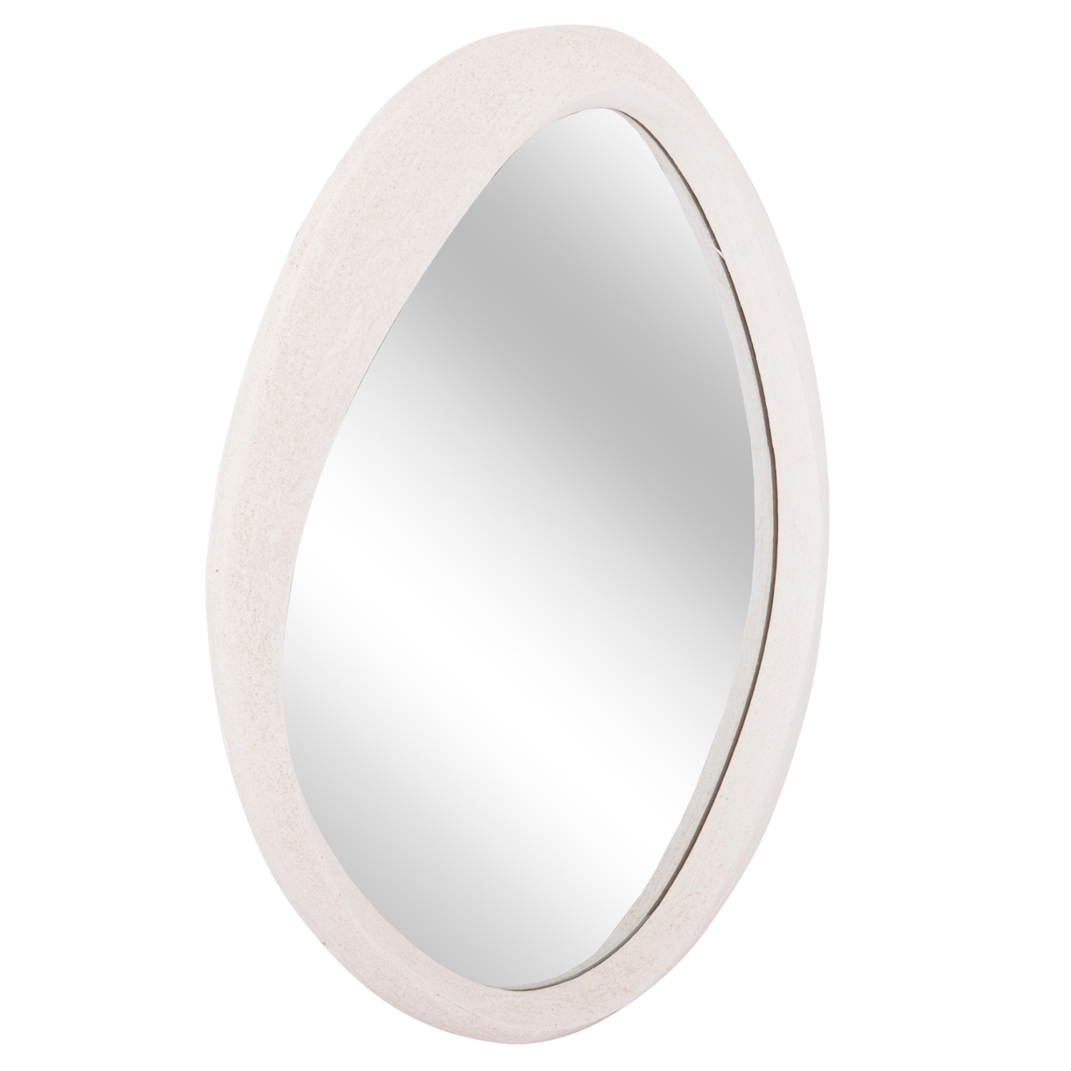ΚΑΘΡΕΠΤΗΣ ΤΟΙΧΟΥ ΟΒΑΛ FB94514 MDF ΣΕ ΥΠΟΛΕΥΚΟ 48x3,2x60Υεκ
