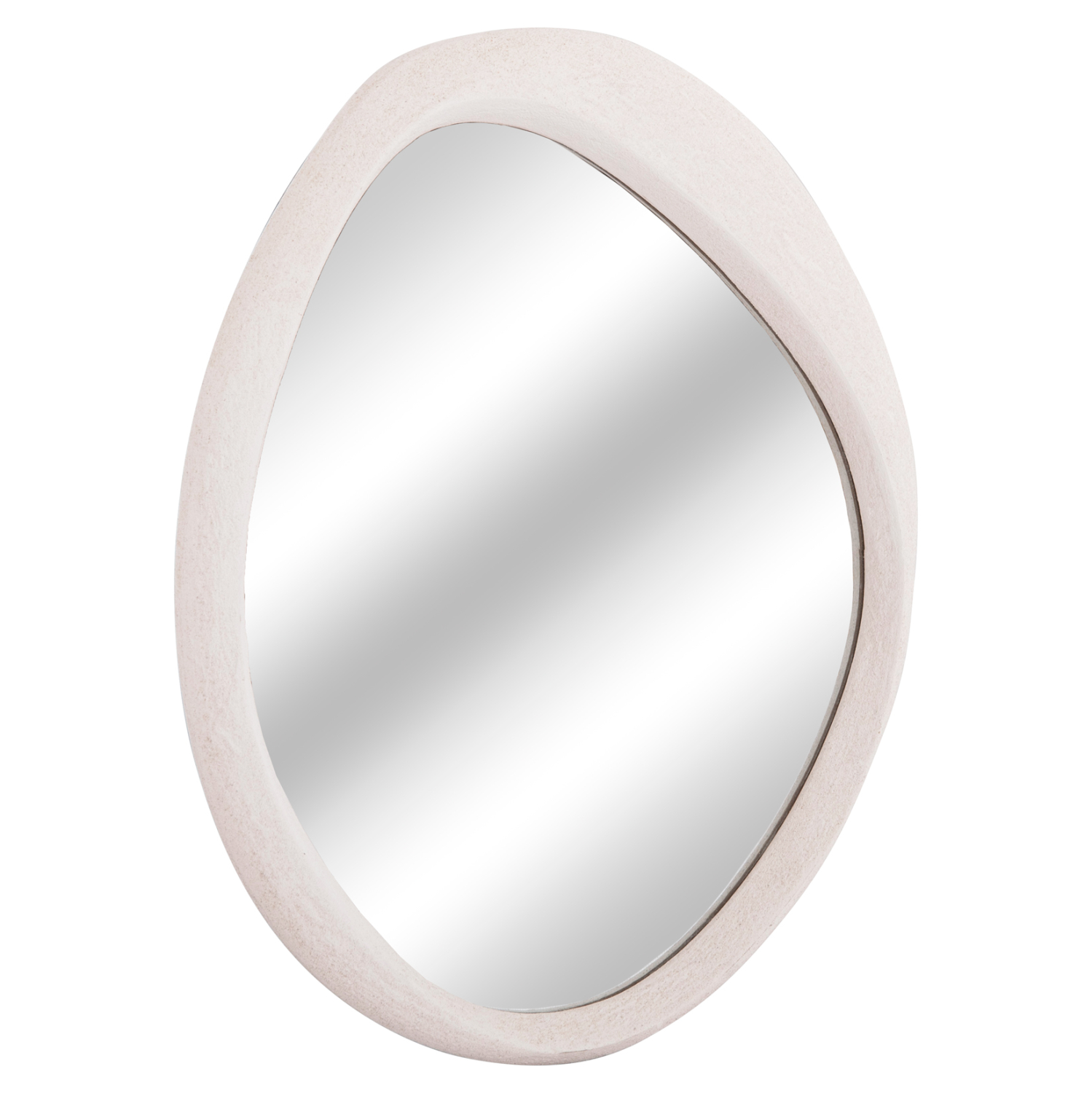 ΚΑΘΡΕΠΤΗΣ ΤΟΙΧΟΥ ΟΒΑΛ FB94514 MDF ΣΕ ΥΠΟΛΕΥΚΟ 48x3,2x60Υεκ