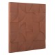 ΠΙΝΑΚΑΣ ΤΕΤΡΑΓΩΝΟΣ FB94524 MDF ΣΕ ΚΑΦΕ ΧΡΩΜΑ 80x5(πάχος)x80Υεκ.
