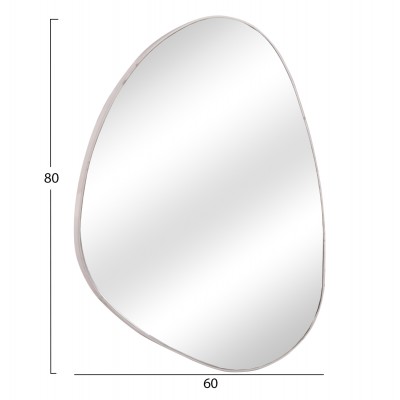 ΚΑΘΡΕΠΤΗΣ ΤΟΙΧΟΥ FB94487.05 ΜΕ ΠΛΑΙΣΙΟ MDF ΣΕ WHITE MARBLE ΧΡΩΜΑ 60x80Υεκ.