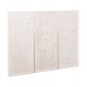ΠΙΝΑΚΑΣ 3-ΠΤΥΧΟΣ WORLD MAP FB94504 MDF ΣΕ ΥΠΟΛΕΥΚΟ ΧΡΩΜΑ 180x4(πάχος)x120Υεκ.