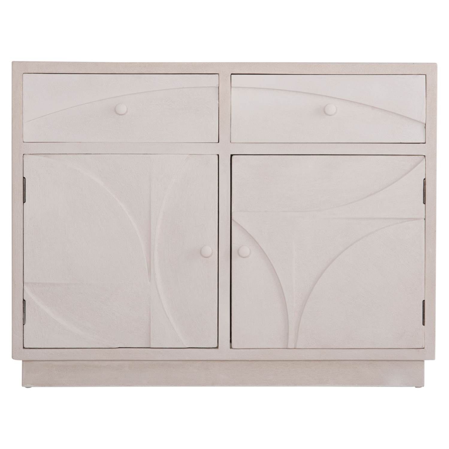 ΜΠΟΥΦΕΣ FB918046 MDF ΣΕ ΥΠΟΛΕΥΚΟ ΧΡΩΜΑ-2 ΣΥΡΤΑΡΙΑ & 2 ΠΟΡΤΕΣ 107x38x82,5Υεκ.