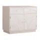 ΜΠΟΥΦΕΣ FB918046 MDF ΣΕ ΥΠΟΛΕΥΚΟ ΧΡΩΜΑ-2 ΣΥΡΤΑΡΙΑ & 2 ΠΟΡΤΕΣ 107x38x82,5Υεκ.