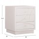ΚΟΜΟΔΙΝΟ FB918047 MDF ΣΕ ΥΠΟΛΕΥΚΟ ΧΡΩΜΑ-3 ΣΥΡΤΑΡIA 48x38x55,5Υεκ.