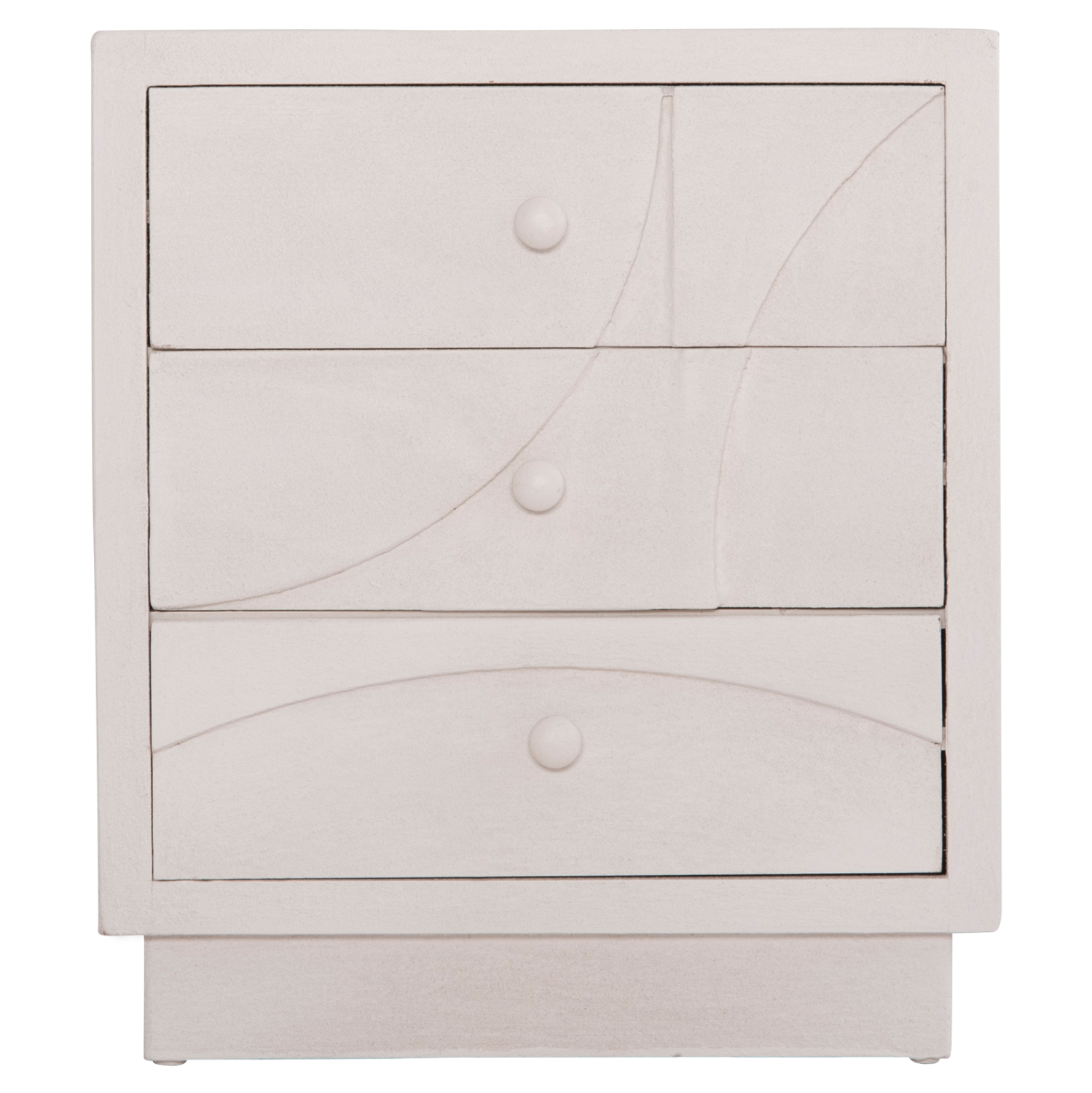 ΚΟΜΟΔΙΝΟ FB918047 MDF ΣΕ ΥΠΟΛΕΥΚΟ ΧΡΩΜΑ-3 ΣΥΡΤΑΡIA 48x38x55,5Υεκ.