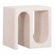 ΤΡΑΠΕΖΙ ΣΑΛΟΝΙΟΥ FB918070 MDF ΣΕ ΥΠΟΛΕΥΚΟ ΧΡΩΜΑ 48x38x48,5Υεκ.
