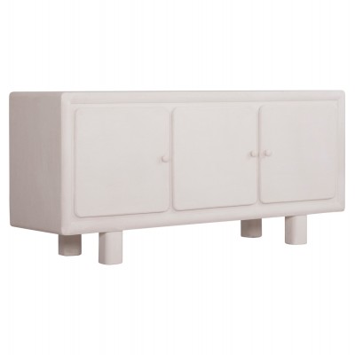 ΜΠΟΥΦΕΣ FB918068 MDF ΣΕ ΥΠΟΛΕΥΚΟ ΧΡΩΜΑ-3 ΠΟΡΤΕΣ 140x38x64Υεκ.
