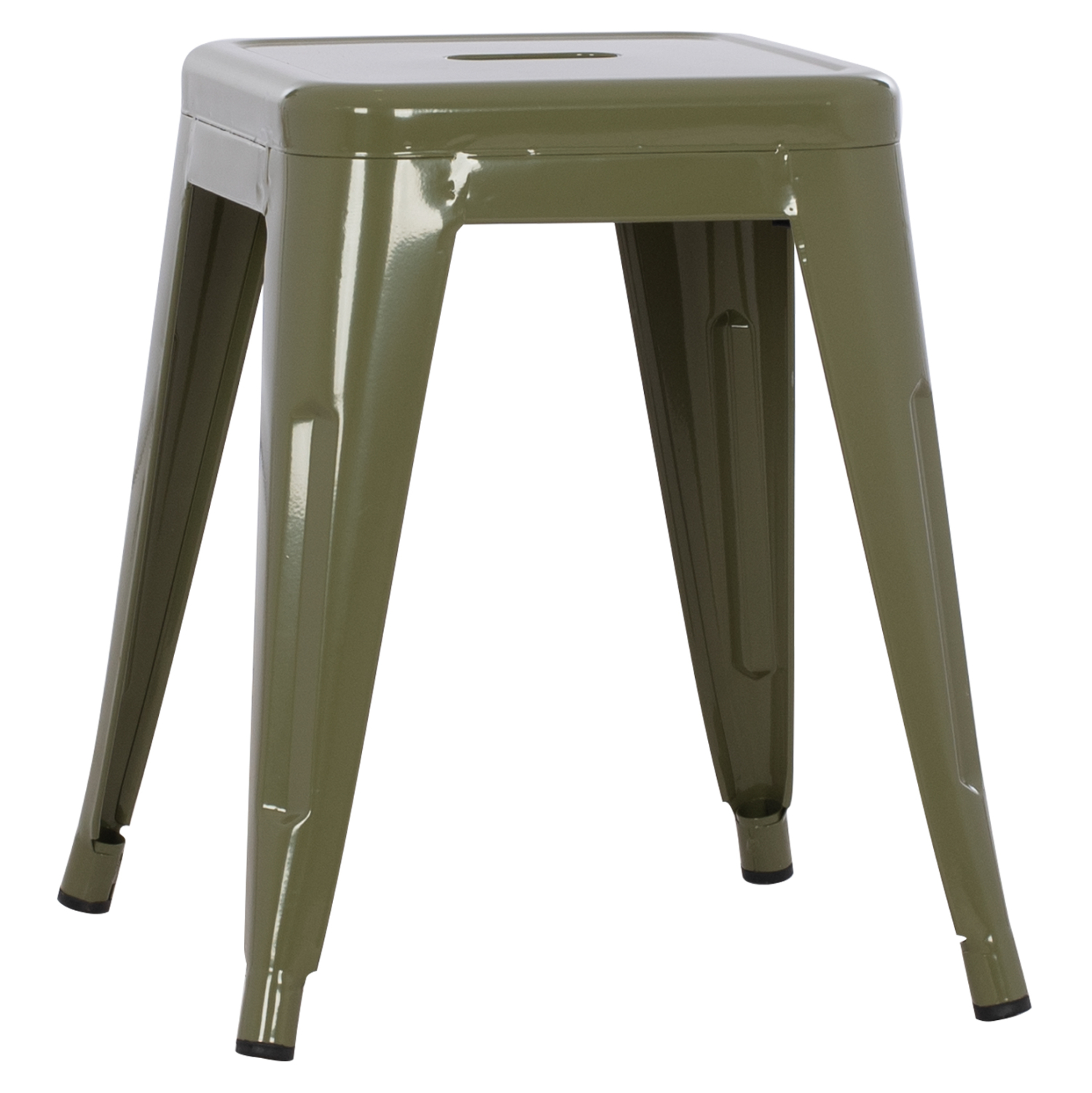ΣΚΑΜΠΟ ΜΕΤΑΛΛΙΚΟ FB90096.43 ΣΕ DARK OLIVE ΧΡΩΜΑ 37x37x45Υεκ.
