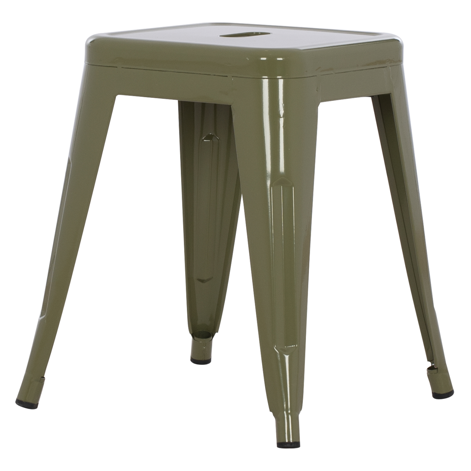 ΣΚΑΜΠΟ ΜΕΤΑΛΛΙΚΟ FB90096.43 ΣΕ DARK OLIVE ΧΡΩΜΑ 37x37x45Υεκ.