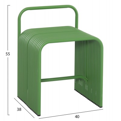 ΣΚΑΜΠΟ FB96326.07 ΑΛΟΥΜΙΝΙΟ ΣΕ ΠΡΑΣΙΝΟ ΧΡΩΜΑ 40x38x55Υεκ.
