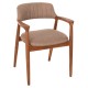 ΠΟΛΥΘΡΟΝΑ FB918259 TEAK WOOD ΜΕ ΣΑΜΠΑΝΙ ΥΦΑΣΜΑ 57x52x76Υεκ.