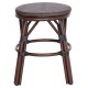ΣΚΑΜΠΟ ΑΛΟΥΜΙΝΙΟΥ FB96285.01 BAMBOO LOOK ΚΑΦΕ-TEXTILENE ΚΑΦΕ Φ36x46Υεκ.