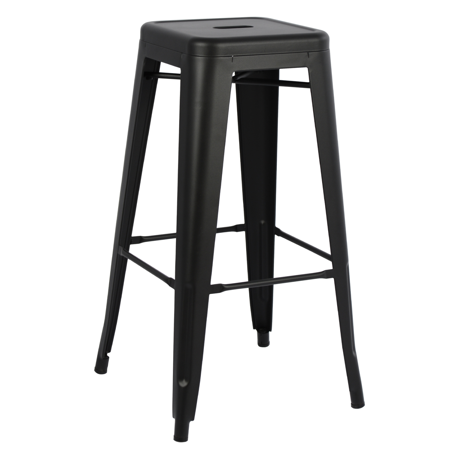 ΣΚΑΜΠΟ ΜΠΑΡ ΜΕΤΑΛΛΙΚΟ FB98642.42 ΣΕ ΜΑΥΡΟ ΜΑΤ 43x43x78Υεκ.