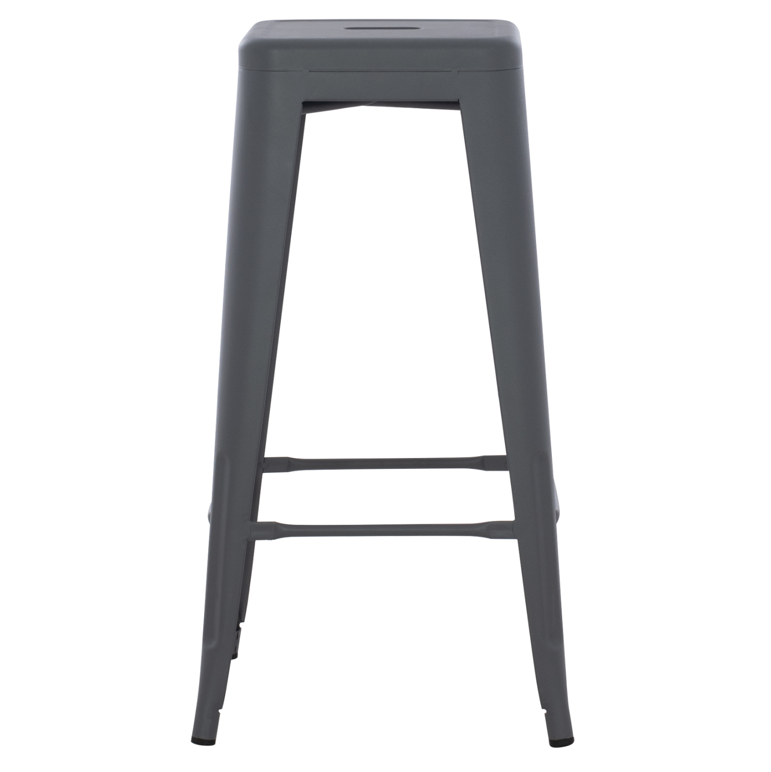 ΣΚΑΜΠΟ ΜΠΑΡ ΜΕΤΑΛΛΙΚΟ FB98642.50 ΣΕ ΓΚΡΙ 43x43x78Υεκ.