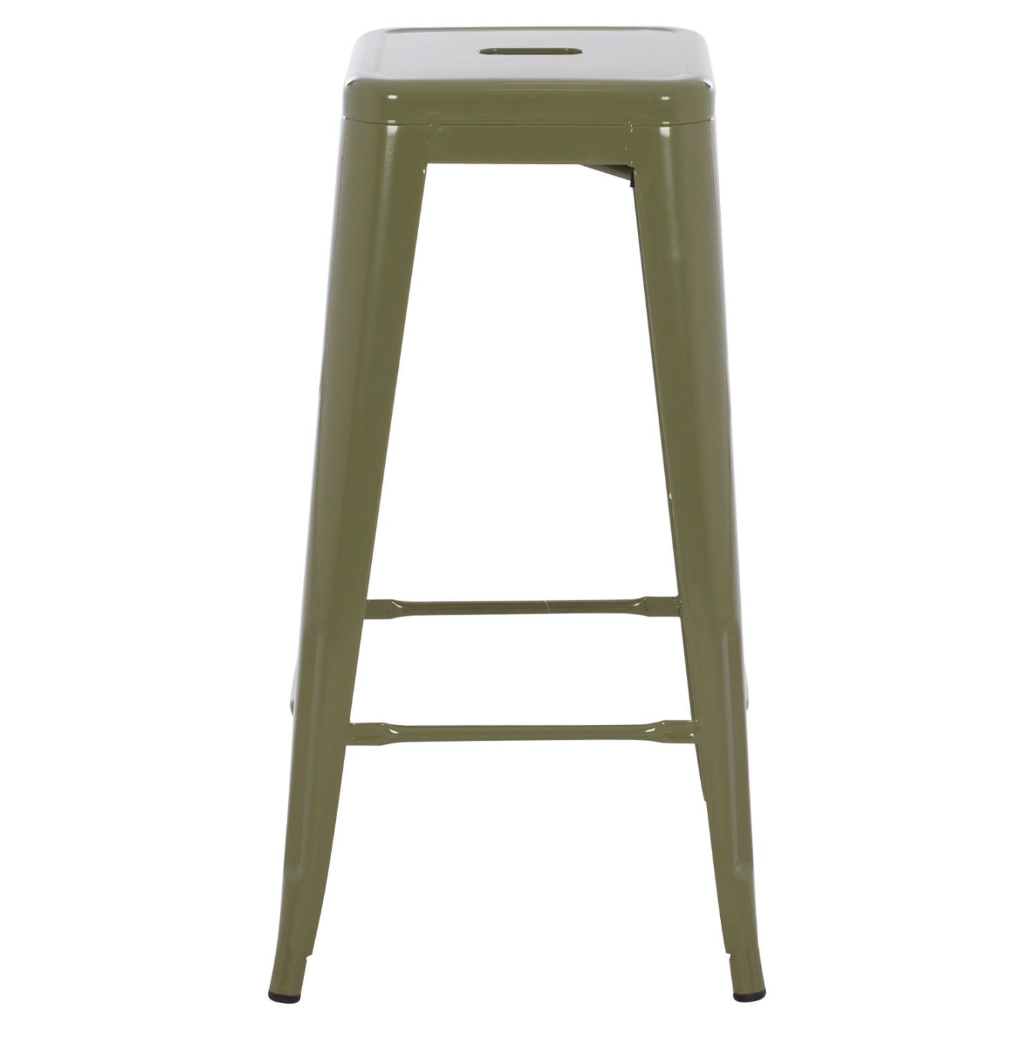 ΣΚΑΜΠΟ ΜΠΑΡ ΜΕΤΑΛΛΙΚΟ FB98642.43 ΣΕ DARK OLIVE 43x43x78Υεκ.