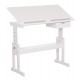 ΓΡΑΦΕΙΟ/ΣΧΕΔΙΑΣΤΗΡΙΟ FB918289 MDF ΣΕ ΛΕΥΚΟ 109x55x87,5Υεκ