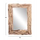 ΚΑΘΡΕΠΤΗΣ ΤΟΙΧΟΥ FB94440 DRIFTWOOD ΣΕ ΦΥΣΙΚΟ ΧΡΩΜΑ 62x10x82Υεκ.