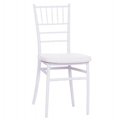 ΚΑΡΕΚΛΑ CATERING TIFFANY ΜΕ ΜΑΞΙΛΑΡΙ FB921104 ΛΕΥΚΟ ΠΟΛΥΠΡΟΠΥΛΕΝΙΟ 39x47x89Yεκ.