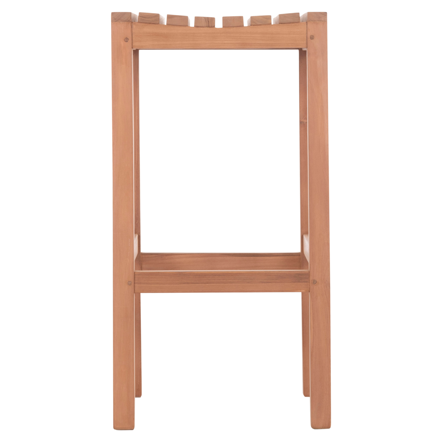 ΣΚΑΜΠΟ ΜΠΑΡ FB918109 ΞΥΛΟ ΤΕΑΚ ΣΕ ΦΥΣΙΚΟ 40x40x77Υεκ.