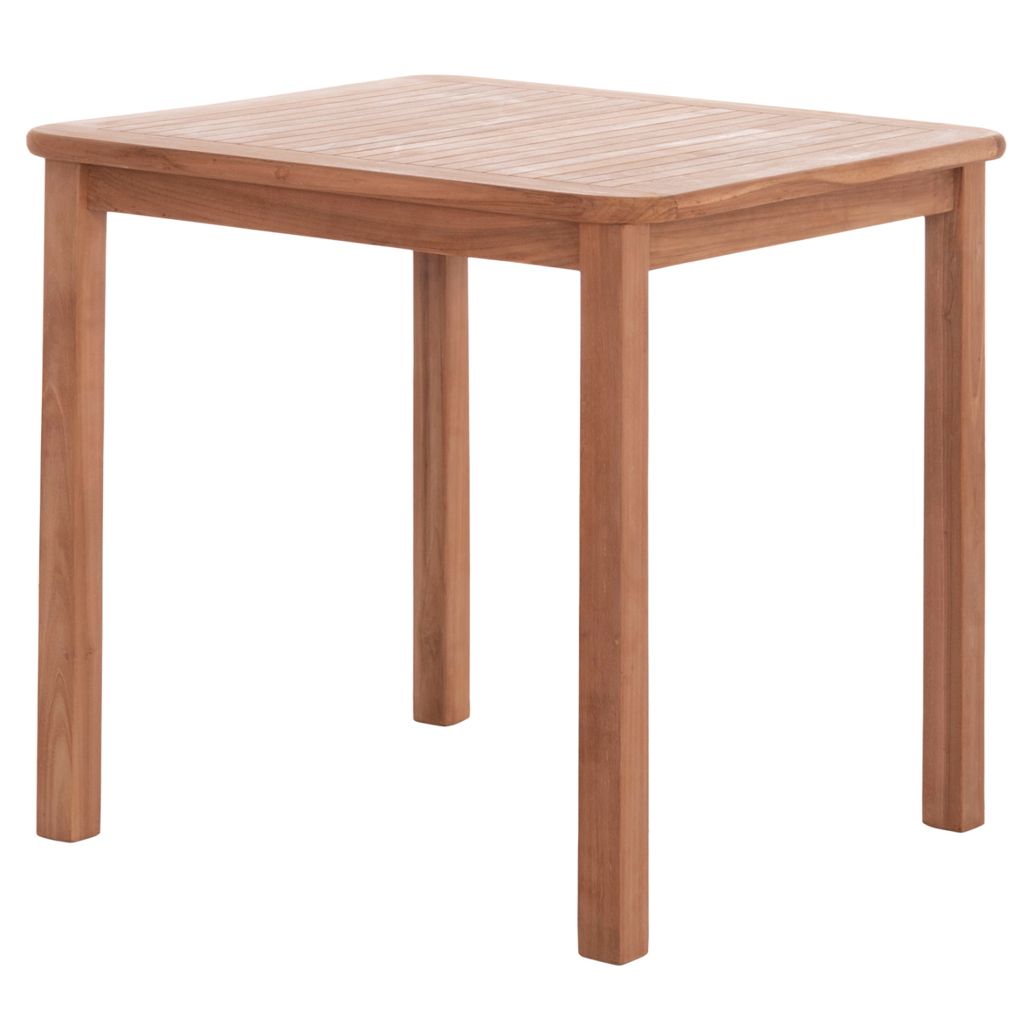 ΤΡΑΠΕΖΙ ΤΕΤΡΑΓΩΝΟ FB918122 ΞΥΛΟ TEAK--ΦΥΣΙΚΟ 80x80x76Υεκ.