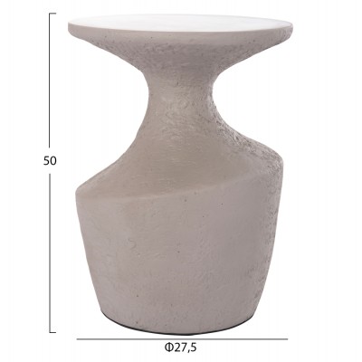 ΤΡΑΠΕΖΙ ΒΟΗΘΗΤΙΚΟ FB918156.03S FIBER CEMENT ΣΕ ΓΚΡΙ--Φ27.5x50Υεκ.