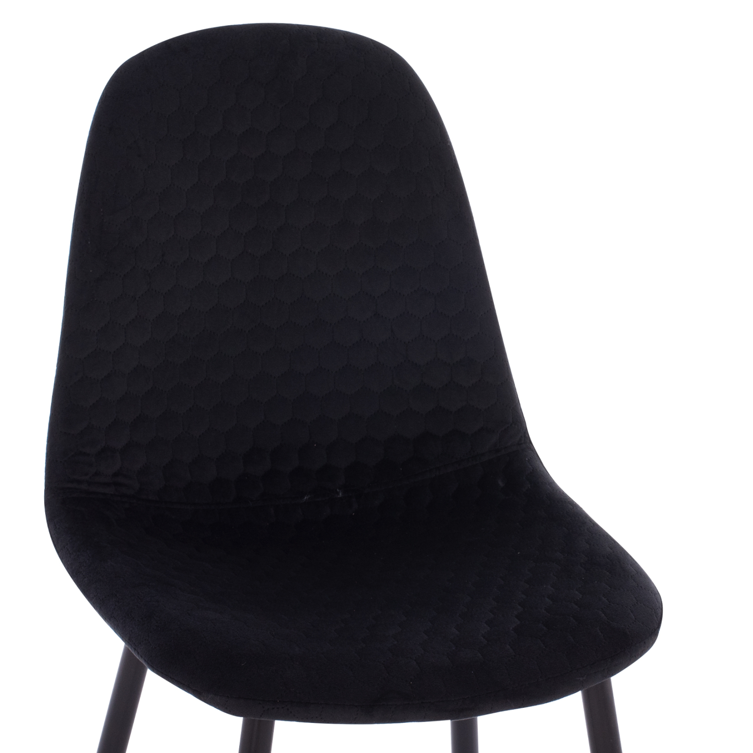ΣΕΤ ΤΡΑΠΕΖΑΡΙΑΣ 5ΤΜΧ FB921191 MDF TOP-ΜΕΤΑΛΛΙΚΑ ΠΟΔΙΑ-ΒΕΛΟΥΔΟ--ΜΑΥΡΟ