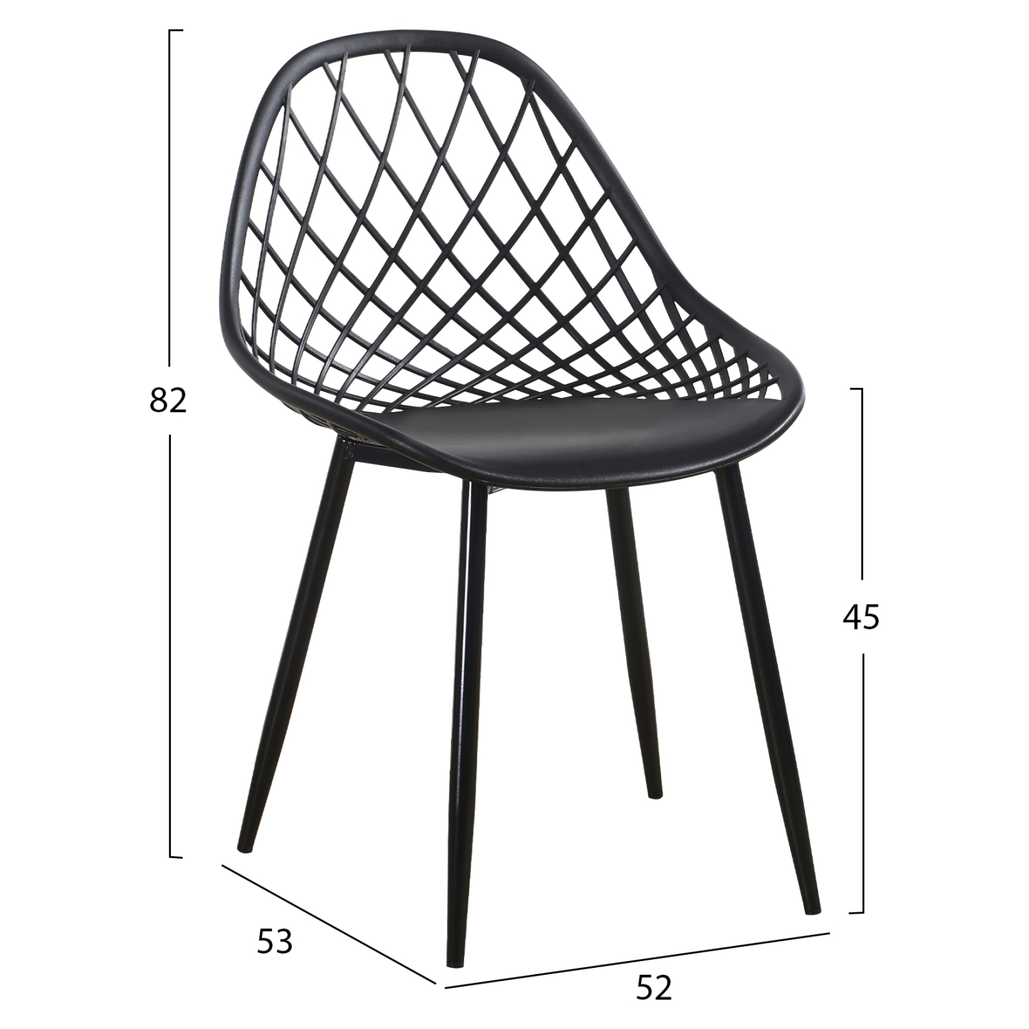 ΣΕΤ ΤΡΑΠΕΖΑΡΙΑΣ 5ΤΜΧ FB921175 MDF TOP & ΠΟΛΥΠΡΟΠΥΛΕΝΙΟ ΣΕ ΜΑΥΡΟ