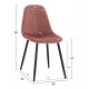 ΣΕΤ ΤΡΑΠΕΖΑΡΙΑΣ 5ΤΜΧ FB921201 MDF TOP-ΒΕΛΟΥΔΟ ΣΑΠΙΟ ΜΗΛΟ & ΜΕΤΑΛΛΟ ΜΑΥΡΟ