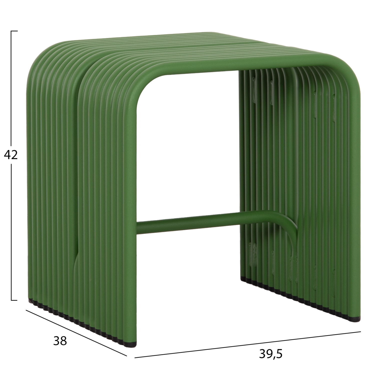ΣΚΑΜΠO FB96325.07 ΑΛΟΥΜΙΝΙΟ ΣΕ ΠΡΑΣΙΝΟ ΧΡΩΜΑ 40x38x42,5Yεκ.