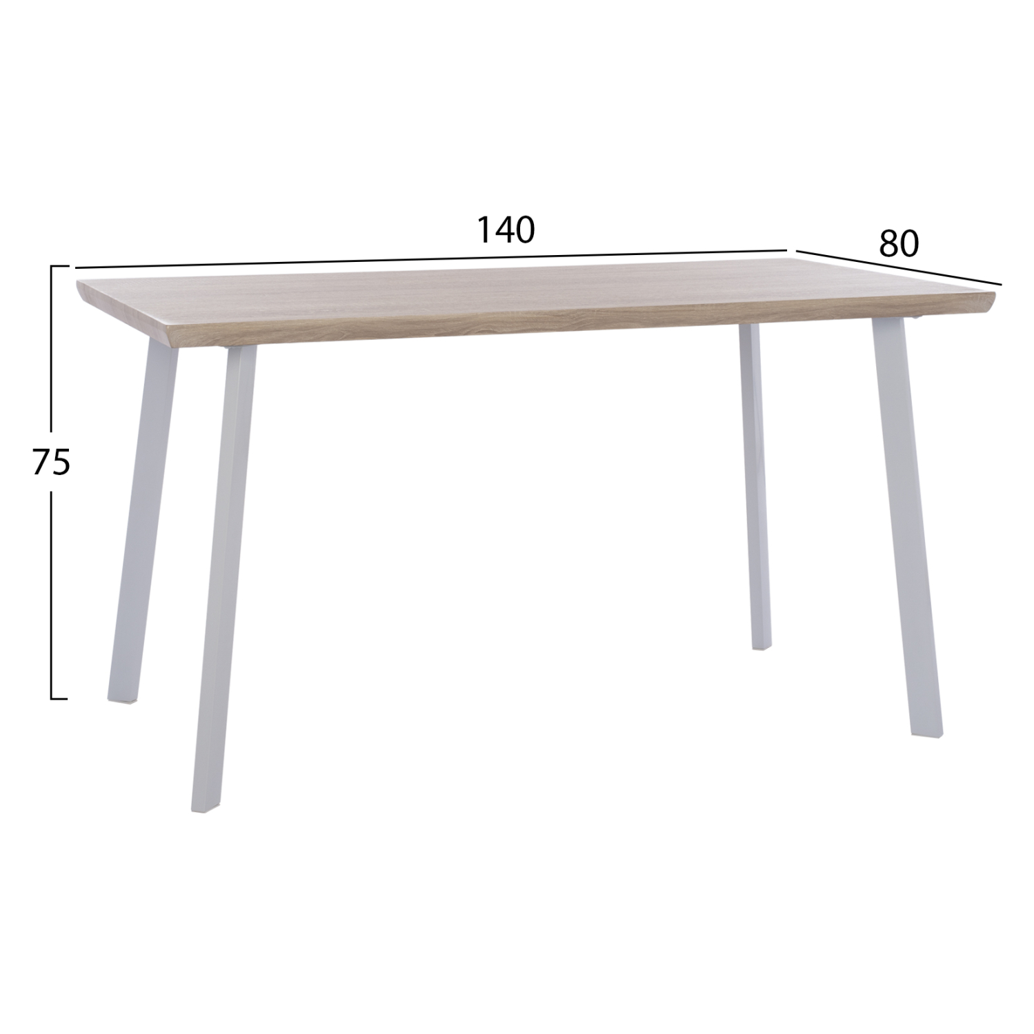ΣΕΤ ΤΡΑΠΕΖΑΡΙΑΣ 5ΤΜΧ FB910634 MDF TOP ΣΕ SONAMA--ΛΕΥΚΕΣ ΚΑΡΕΚΛΕΣ