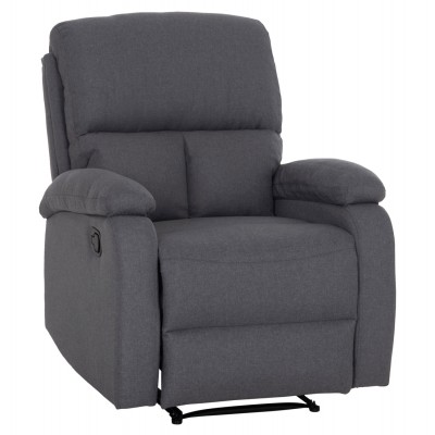 ΠΟΛΥΘΡΟΝΑ RELAX FB93296.01 ΓΚΡΙ ΥΦΑΣΜΑ 85x90x100Υεκ.