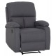ΠΟΛΥΘΡΟΝΑ RELAX FB93296.01 ΓΚΡΙ ΥΦΑΣΜΑ 85x90x100Υεκ.
