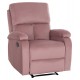 ΠΟΛΥΘΡΟΝΑ RELAX FB93296.02 ΡΟΖ ΒΕΛΟΥΔΟ 85x90x100Υεκ.
