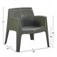 ΠΟΛΥΘΡΟΝΑ ΠΟΛΥΠΡΟΠΥΛΕΝΙΟΥ LOUNGE FB96365.05 DARK OLIVE GREEN 62x68x73Υεκ.