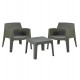 ΣΕΤ LOUNGE 3ΤΜΧ FB921274.05 DARK OLIVE GREEN ΠΟΛΥΠΡΟΠΥΛΕΝΙΟ