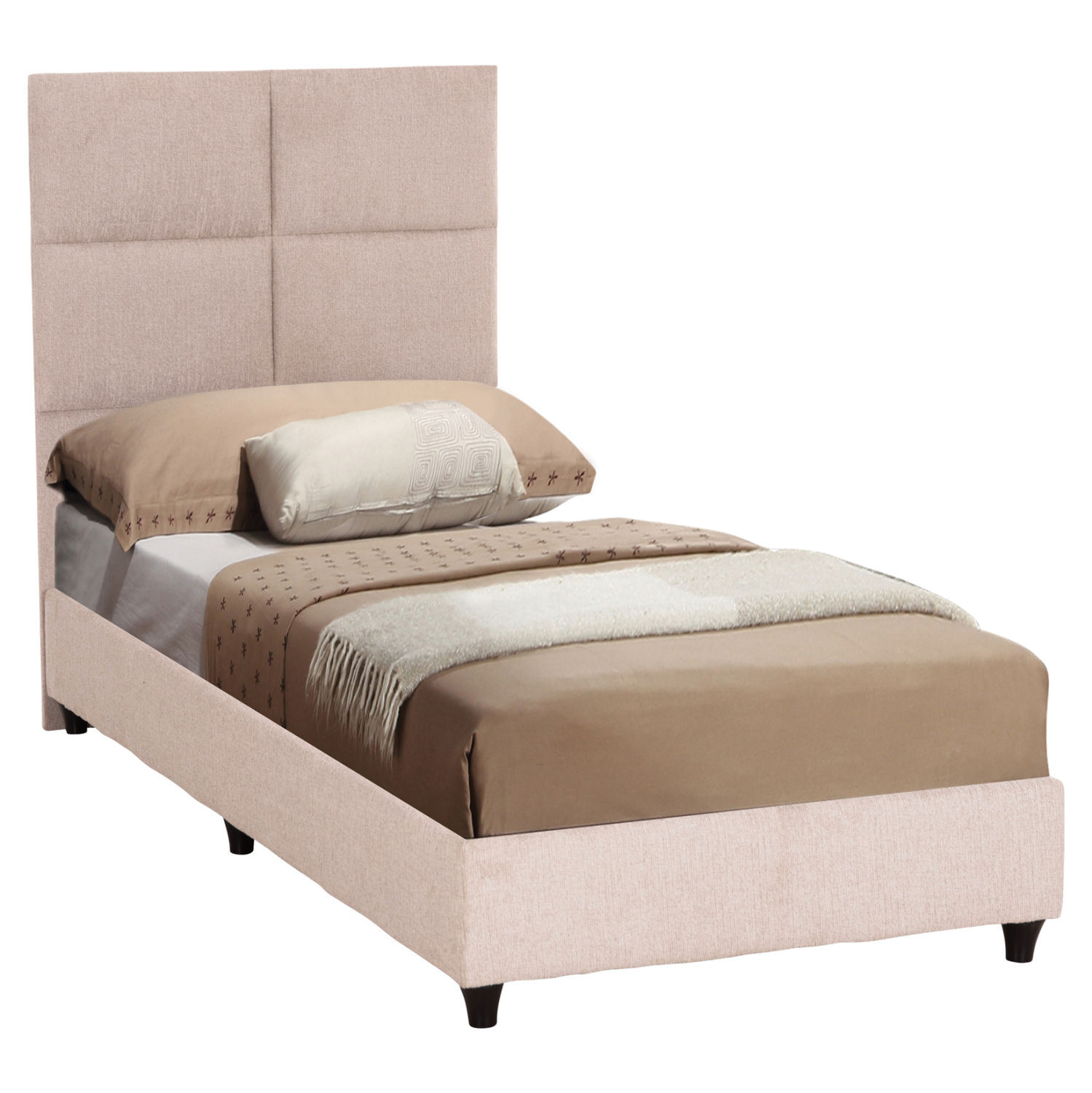 ΚΡΕΒΑΤΙ ΜΟΝΟ FB9652.32 ΜΠΕΖ TEDDY ΥΦΑΣΜΑ ΓΙΑ ΣΤΡΩΜΑ 90x200εκ