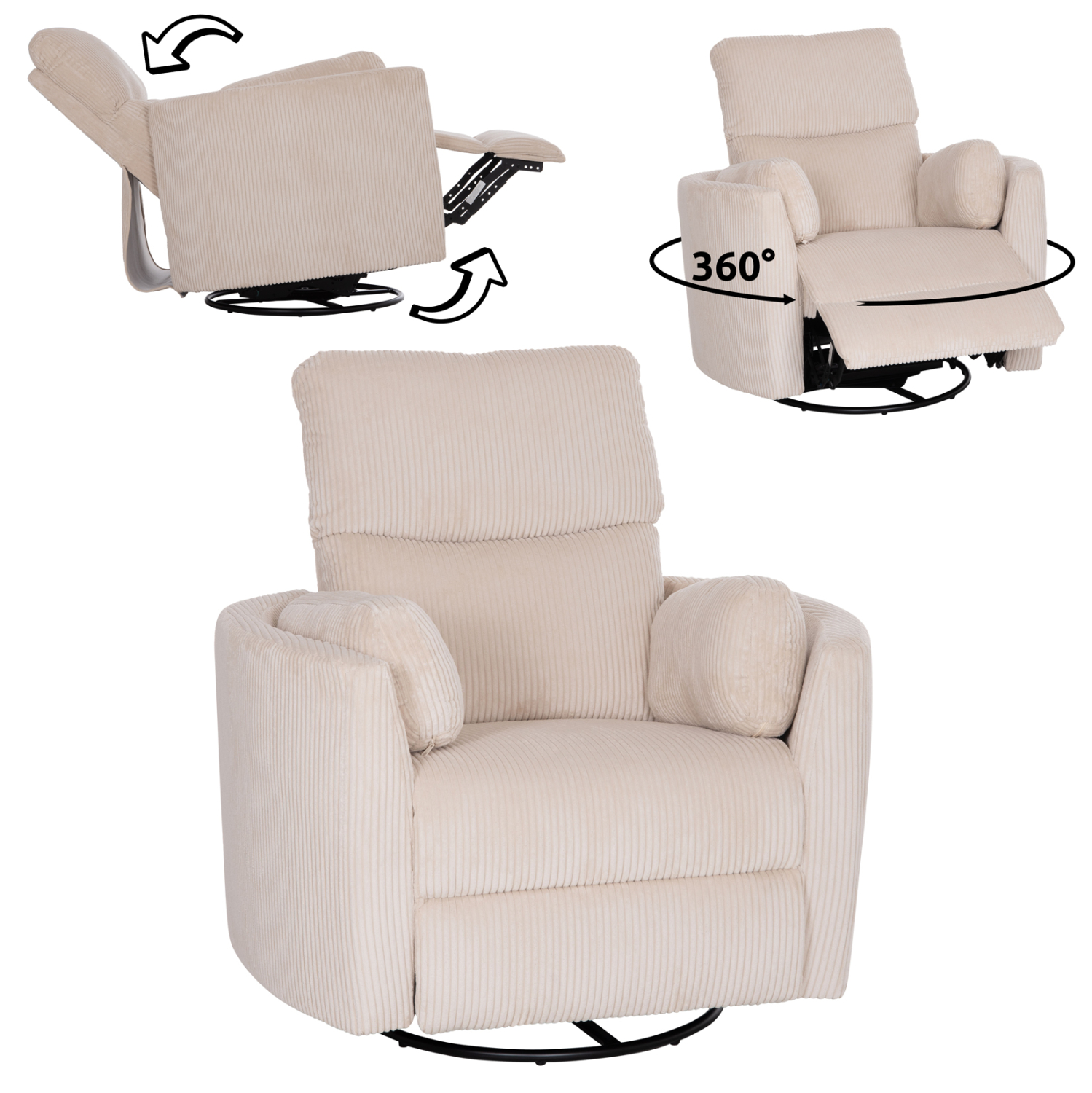 ΠΟΛΥΘΡΟΝΑ ΘΗΛΑΣΜΟΥ/RELAX FB93300.03 ΜΠΕΖ ΚΟΤΛΕ ΥΦΑΣΜΑ 100x90x100Υεκ