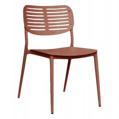 ΚΑΡΕΚΛΑ ΤΡΑΠΕΖΑΡΙΑΣ FB96645.08 ΑΛΟΥΜΙΝΙΟ ΣΕ TERRACOTTA 44.5x58x80Υεκ