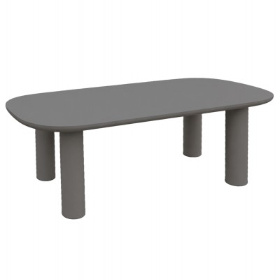 ΤΡΑΠΕΖΙ ΤΡΑΠΕΖΑΡΙΑΣ FB96597.01 ΓΚΡΙ FIBER CEMENT 200x100x75Υεκ