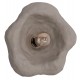 ΕΠΙΤΟΙΧΙΟ ΦΩΤΙΣΤΙΚΟ FB94701.03L FIBER CEMENT ΣΕ ΓΚΡΙ 44x15x42Υεκ.