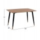 ΣΕΤ ΤΡΑΠΕΖΑΡΙΑΣ 5ΤΜΧ FB912122.01 MDF TOP ΣΕ ΦΥΣΙΚΟ--ΣΑΠΙΟ ΜΗΛΟ ΒΕΛΟΥΔΟ
