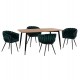ΣΕΤ ΤΡΑΠΕΖΑΡΙΑΣ 5ΤΜΧ FB912123.01 MDF TOP ΣΕ ΦΥΣΙΚΟ--ΚΥΠΑΡΙΣΣΙ ΒΕΛΟΥΔΟ