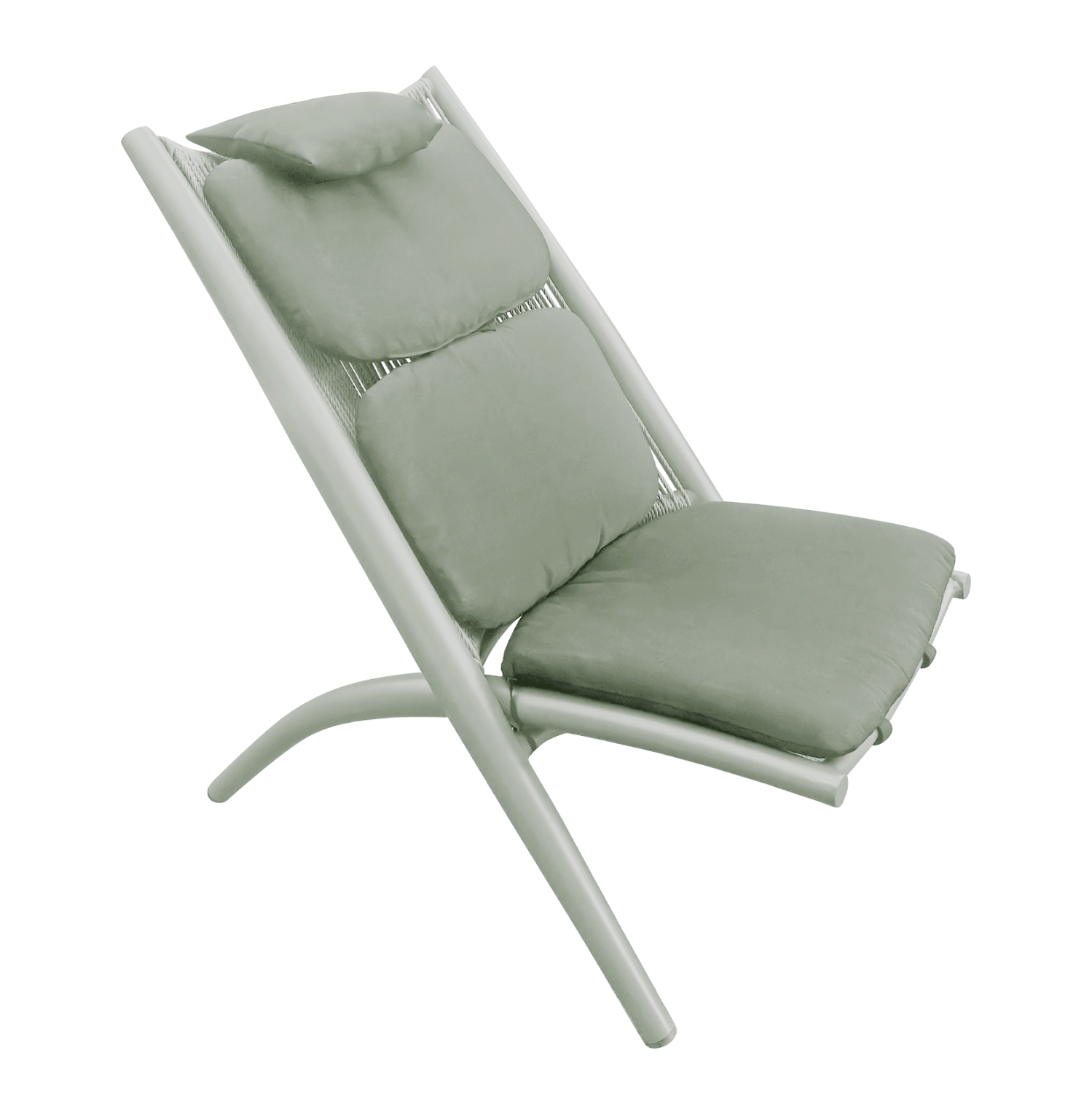 ΠΟΛΥΘΡΟΝΑ RELAX FB96642.07 ΑΛΟΥΜΙΝΙΟ & ΣΧΟΙΝΙ OLEFIN ΣΕ OLIVE GREEN 63x87x94Υεκ
